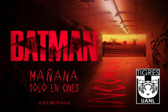 The Batman ficha a Tigres de la Liga MX como partner para publicitar su  estreno